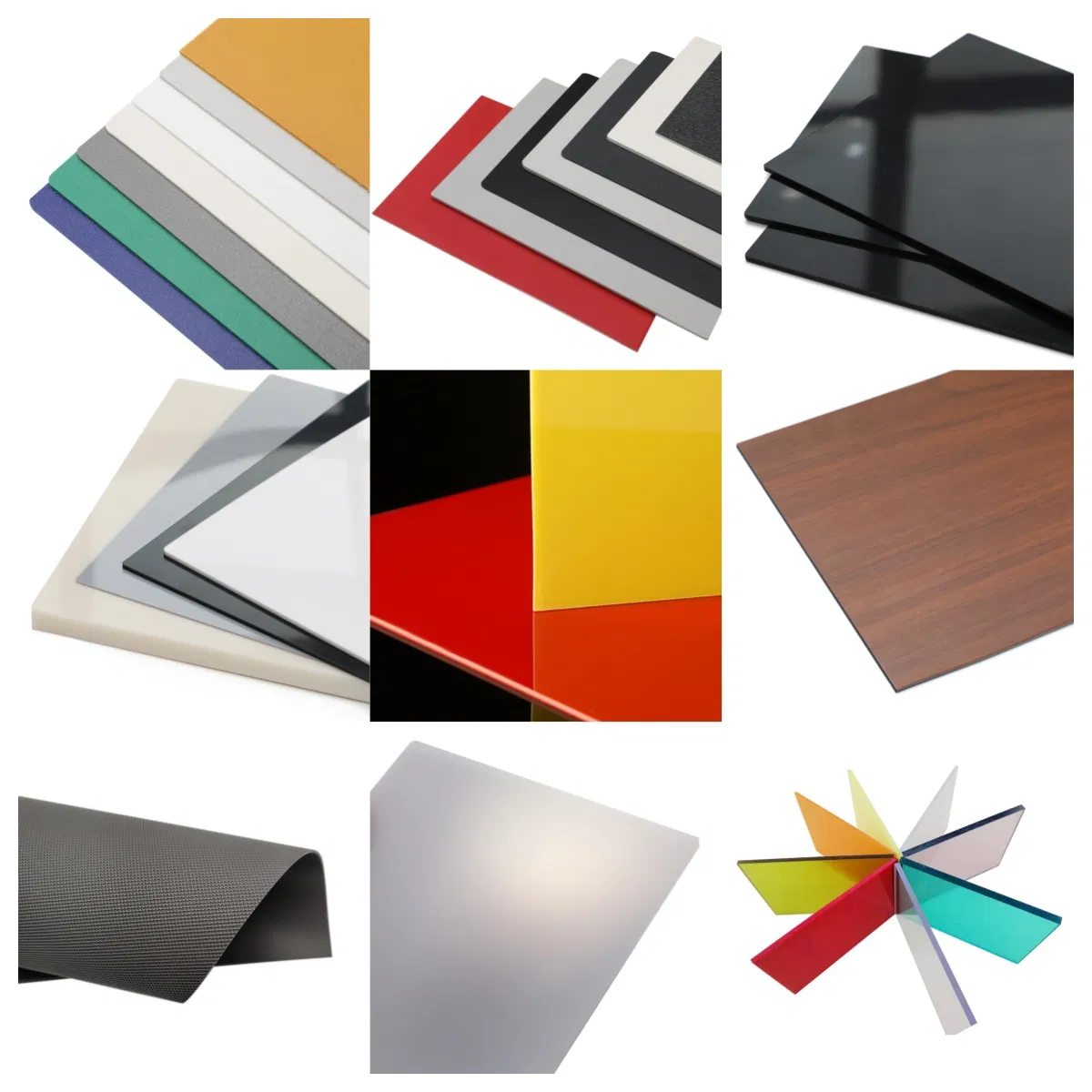 ABS Plastic Sheet Board Panel PP HDPE HIPS ASA with High Impact Resistance Vacuum Forming for Automotive Electronics Packing