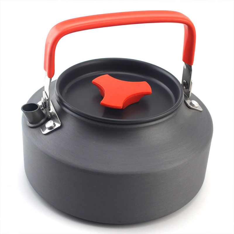 Customized Outdoor Tea Kettle Hard Aluminum Oxide Field Portable Kettle Camping Kettle