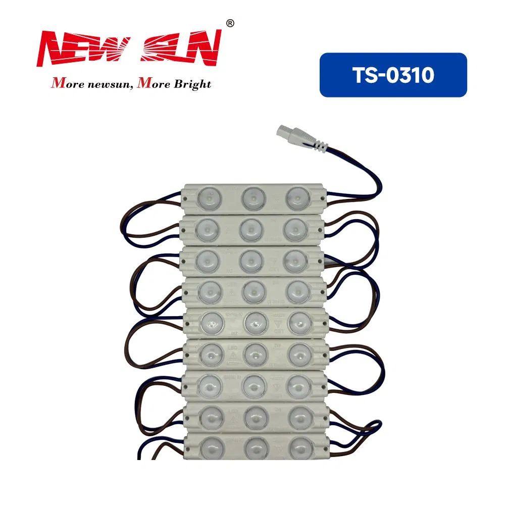 Водонепроницаемый LED модуль 2835, 3 светодиода, IP65