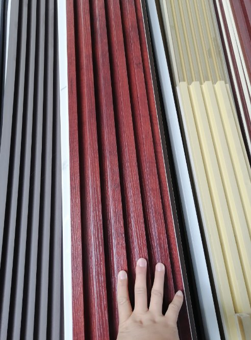 High Quality Co-Extrusion WPC Fluted Wall Panels Wood Plastic Composite