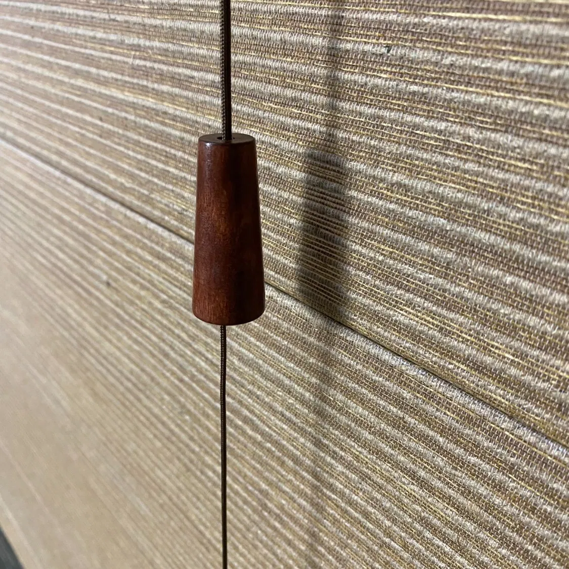 Hot Sale Eco-Friendly Blackout Natural Woven Roman Shades for Hotels Natural Material