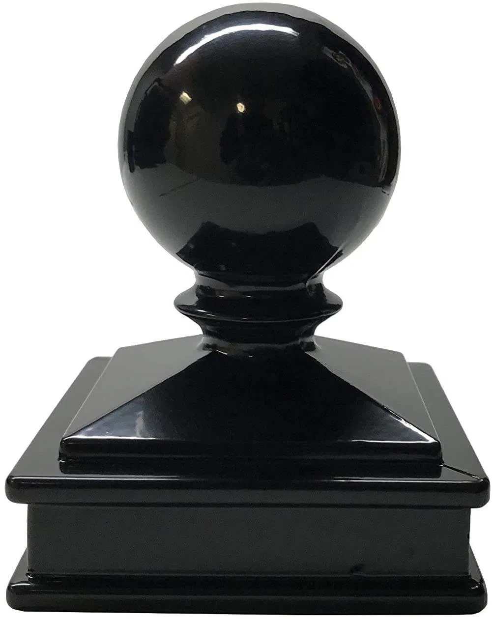 Customized Outdoor Galvanized Steel Farm Pyramid Metal Fence Post Cap