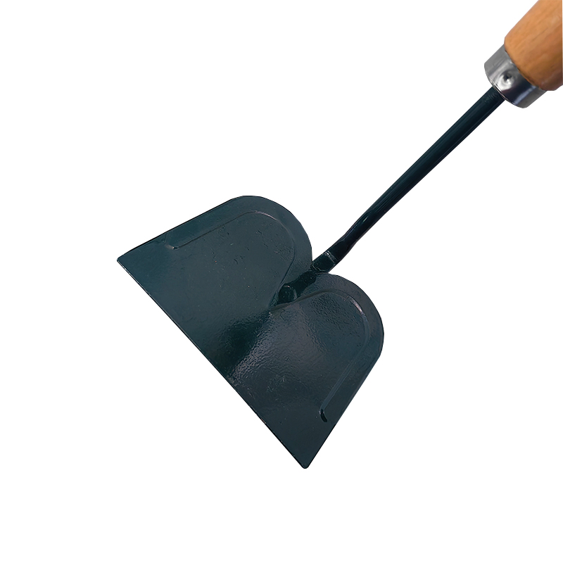 Gardening Tools Carbon Steel Wooden Handle Small Hoe Household Hoes