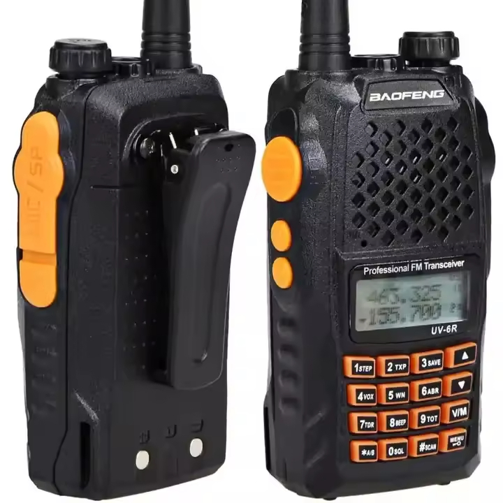 Радиостанция Baofeng UV-6R, 8 км, 7 Вт, двойной диапазон