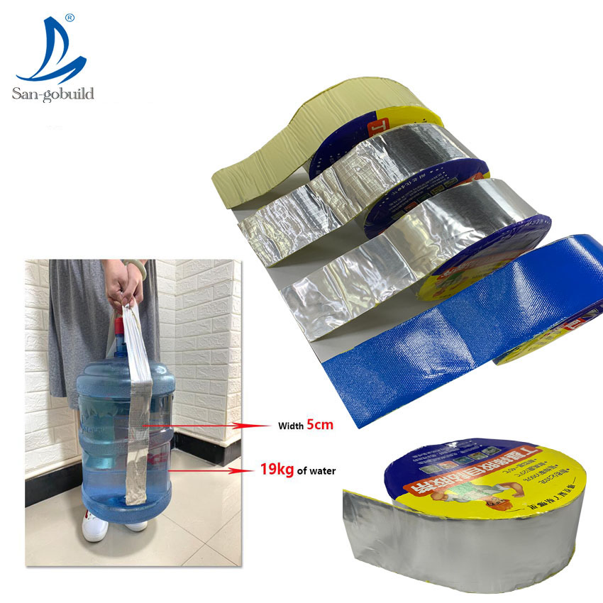 Aluminum Coating Modified Bitumen Adhesive Flash Tape