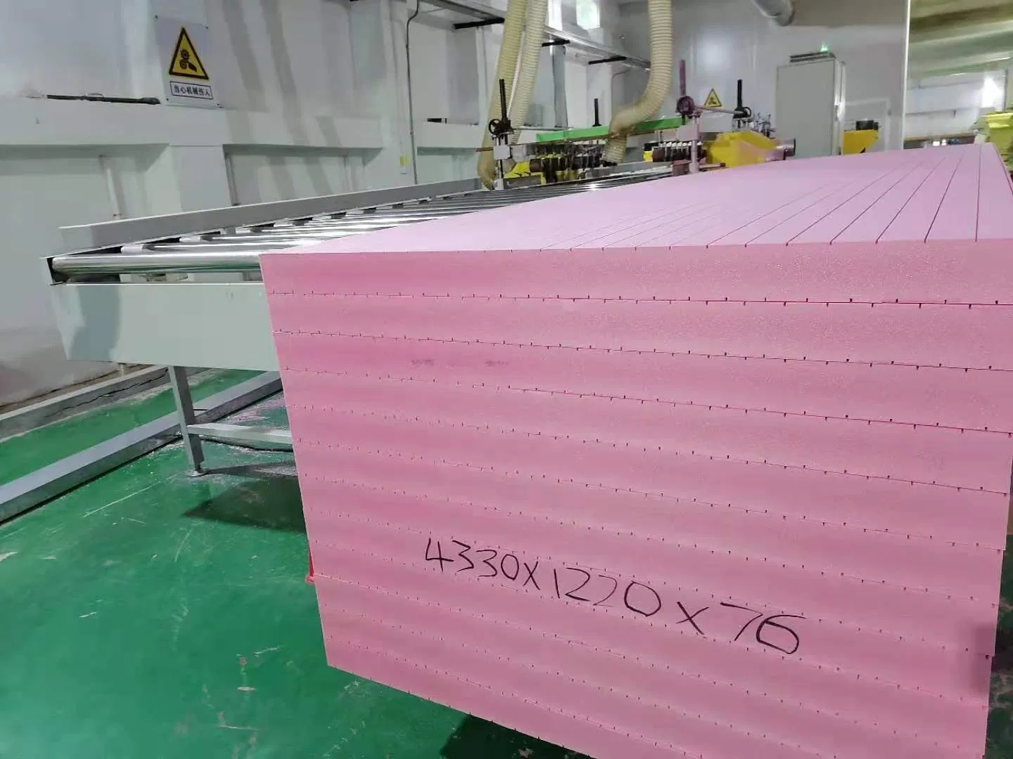 Customize Lightweight Extruded Styrofoam Polystyrene Thickness 60-100mm XPS Foam Board