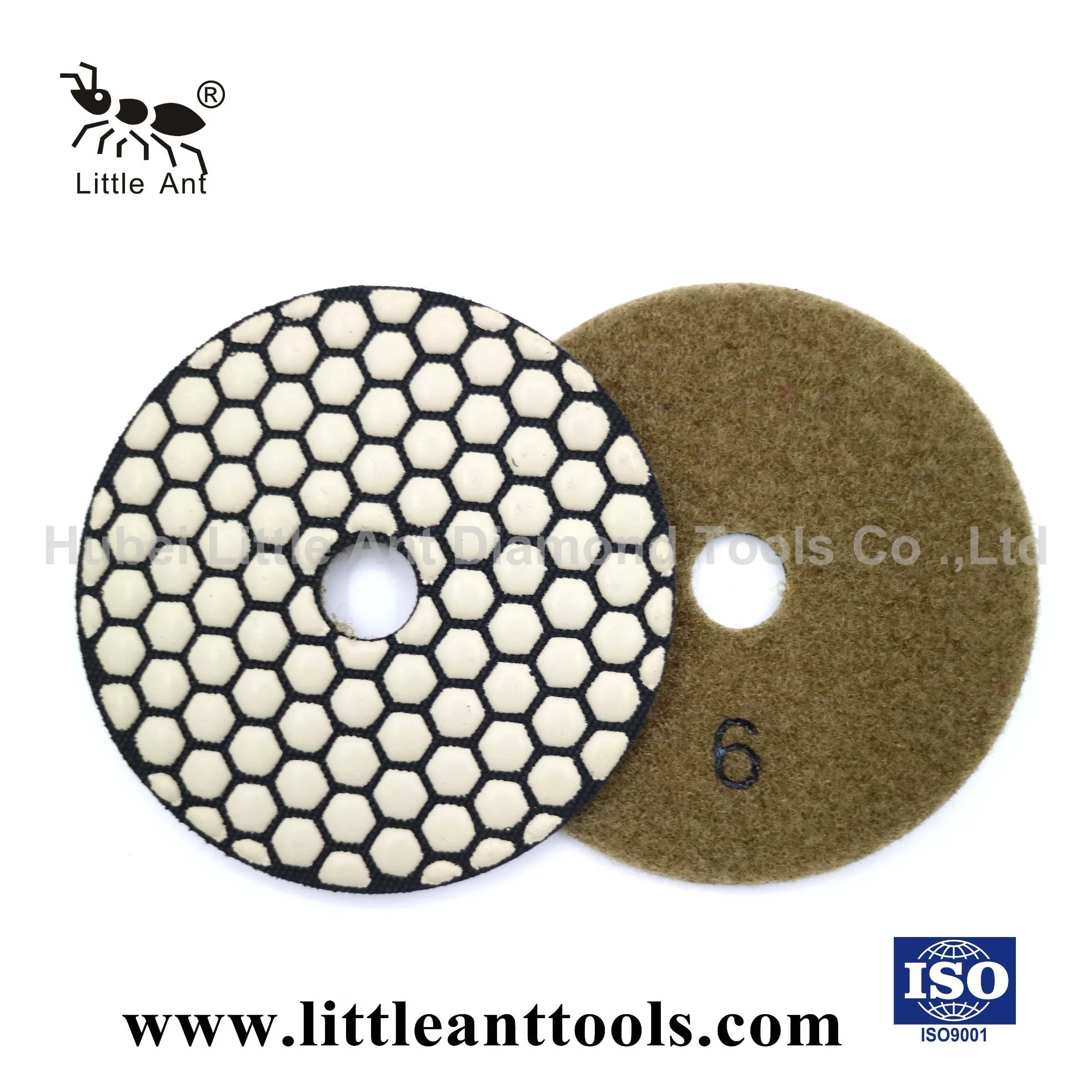 4 '' Diamond Flexible Wet Polishing Pads for Stones /Granite/Marble