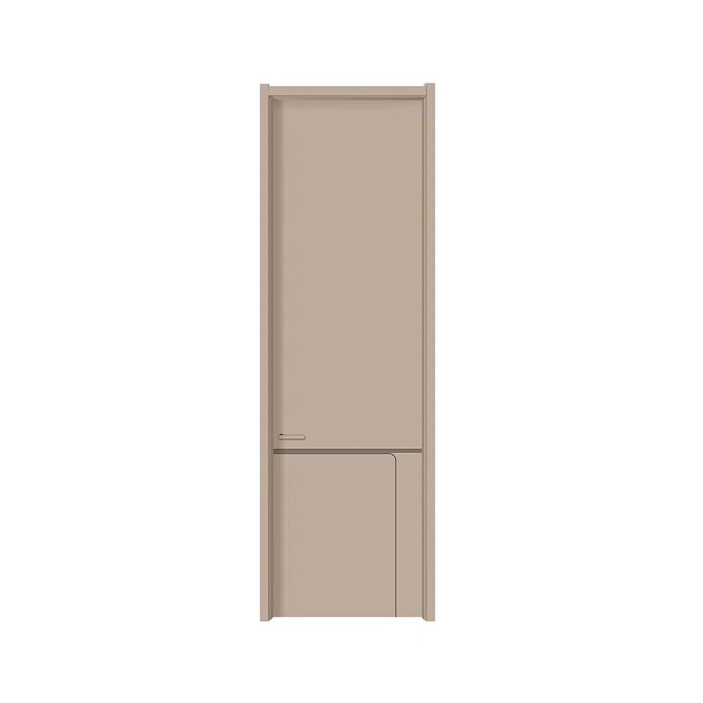 Stylish PVC Wooden Doors Hollow Interior Door for Bedrooms and Bathrooms