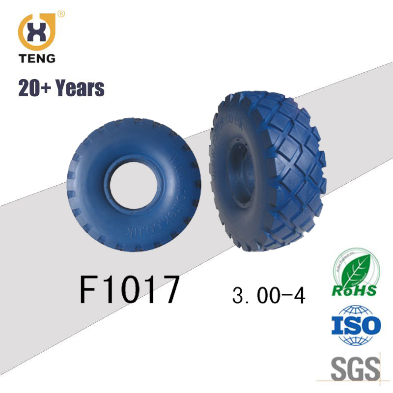 4.10/3.50-4 Durable Solid PU Wheel