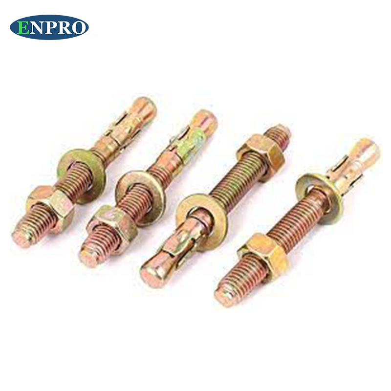 Анкерный болт клиновой M12 оцинкованный