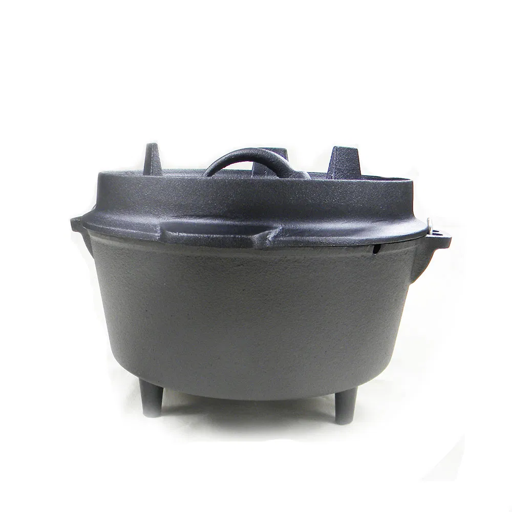 Чугунный походный котелок Dutch Oven, 4.5 кварты