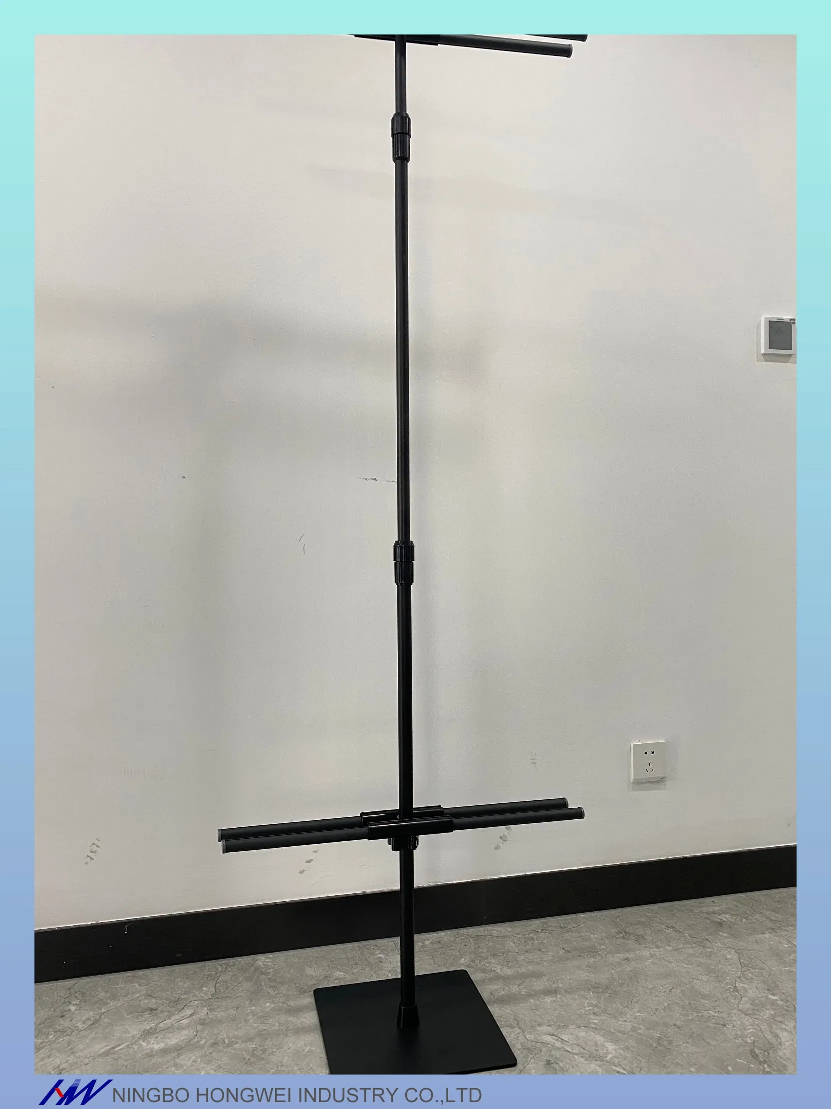 Poster Banner Floor Standing Iron Frame Easel Foldable Poster Stand For Promotion