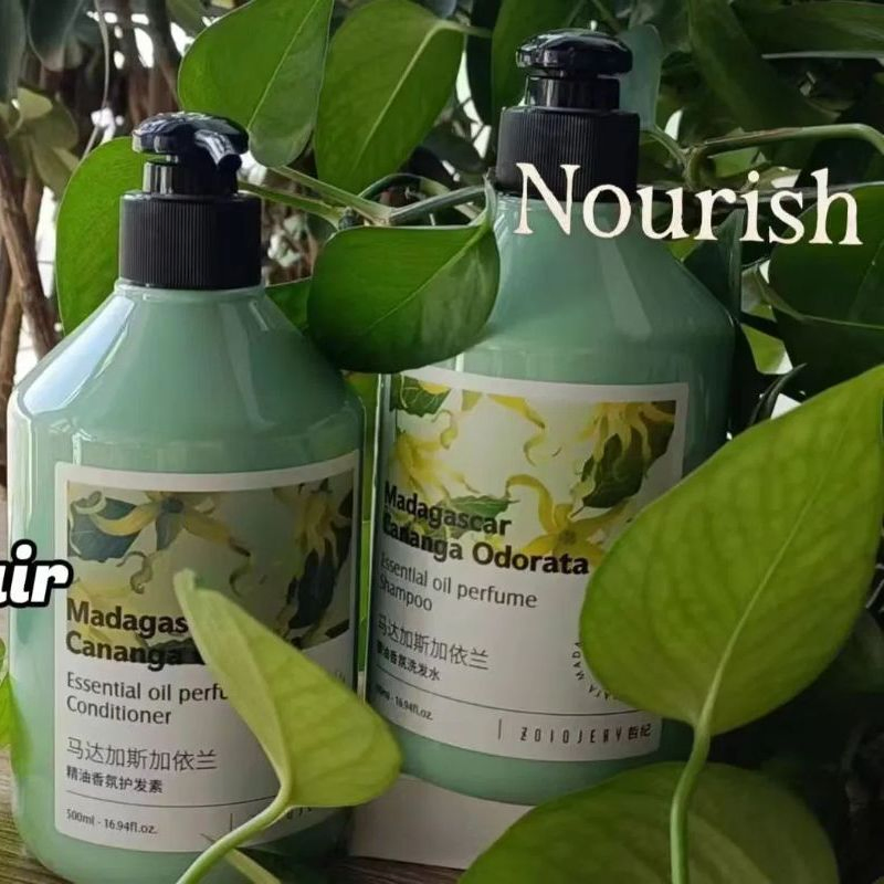 Ylang-Ylang Hotel Amenities Shampoo Set with Shower Gel Conditioner and Body Lotion