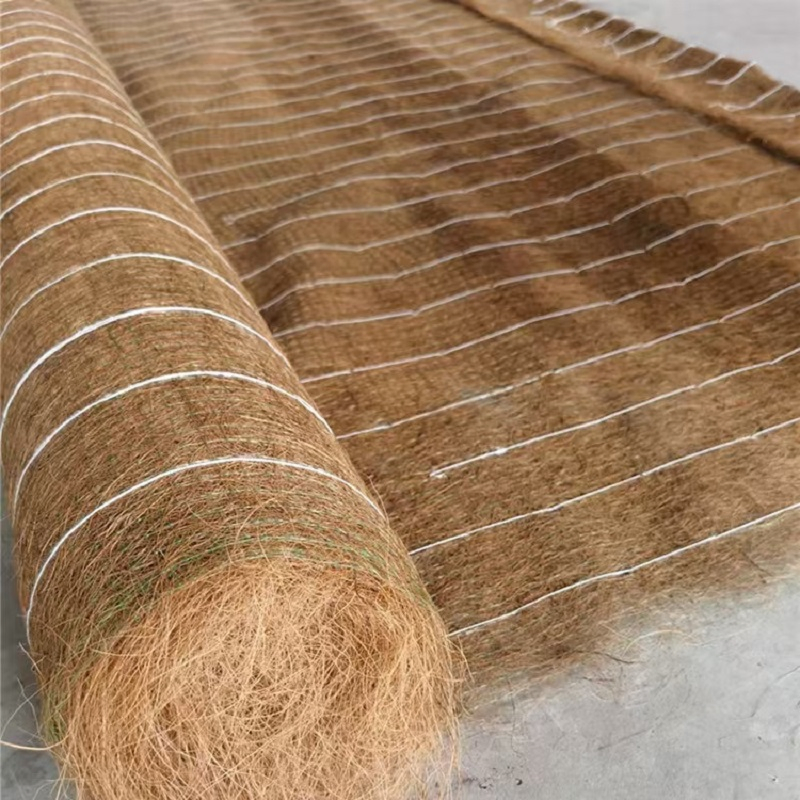 Coconut/Coco Coir Mat Erosion Control Blankets for Slope Protection/Soil Erosion/Greening Projects