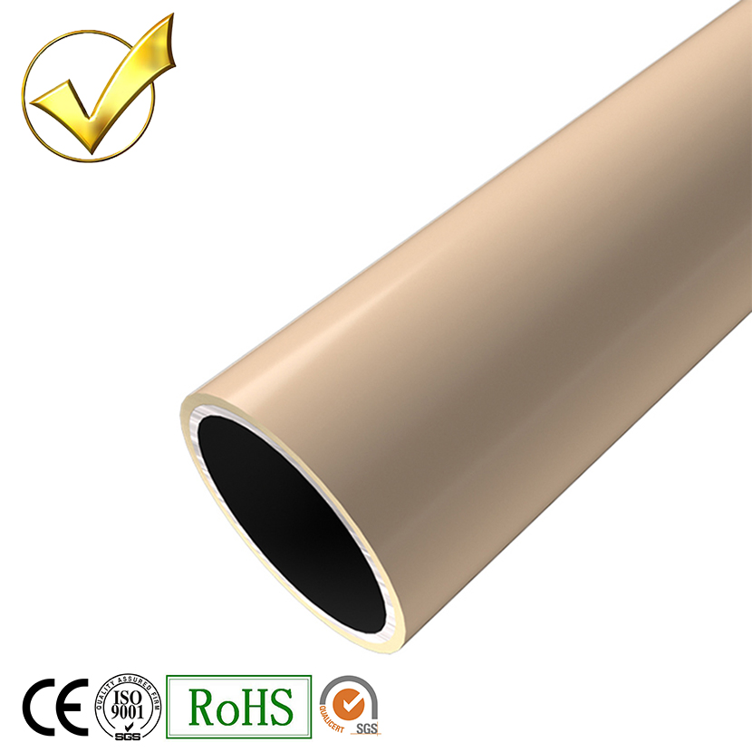 Factory Hardware Plastic Coated Pipe Flexipipe ABS Pve PE Coated Pipe for Storage Shelf Racking System