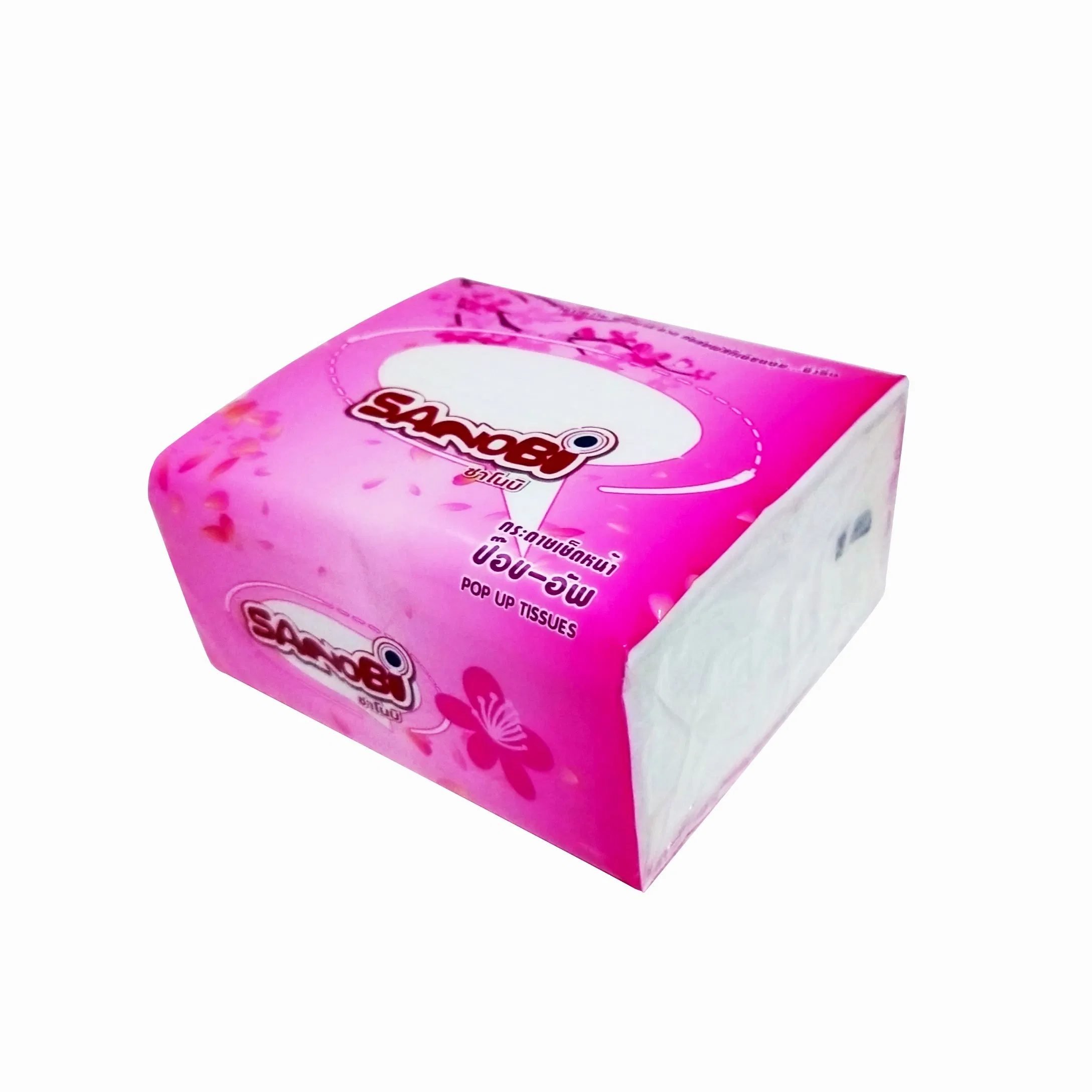 Hot Sale Natural White Soft Facial Tissues Paper