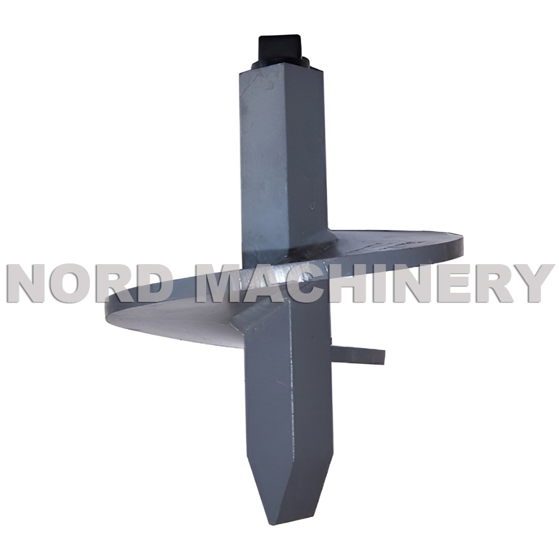 Steel Welded Solid Hub Single Helix Power Driven Earth Anchor