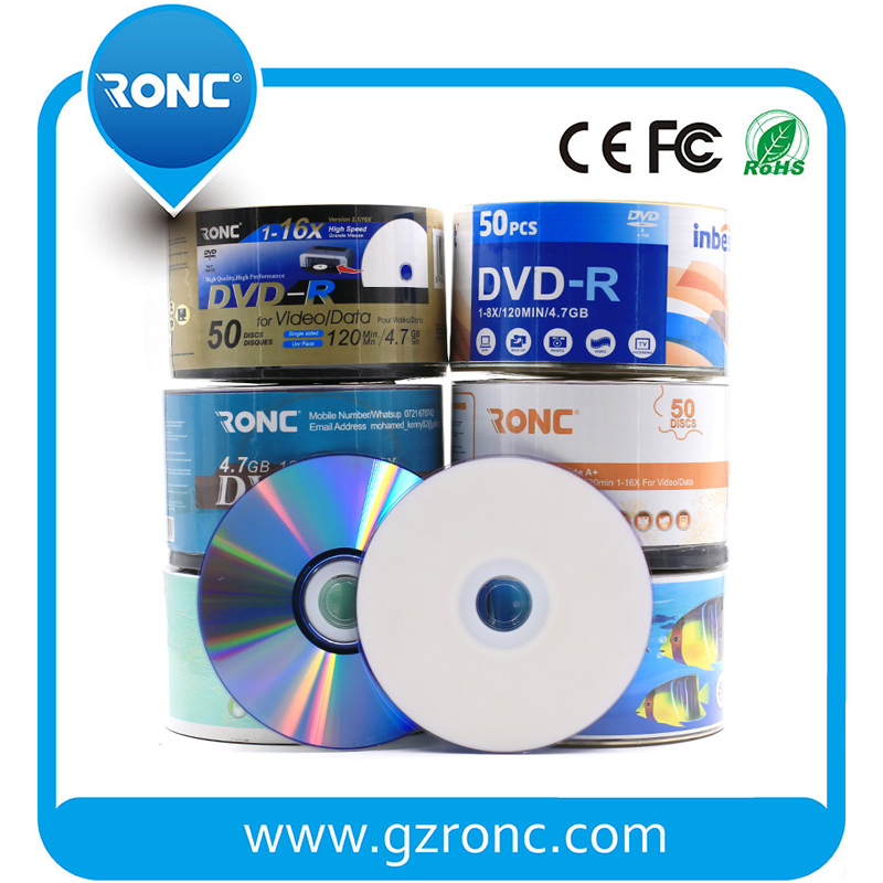 DVD-R 4.7GB, 50 шт., высший сорт