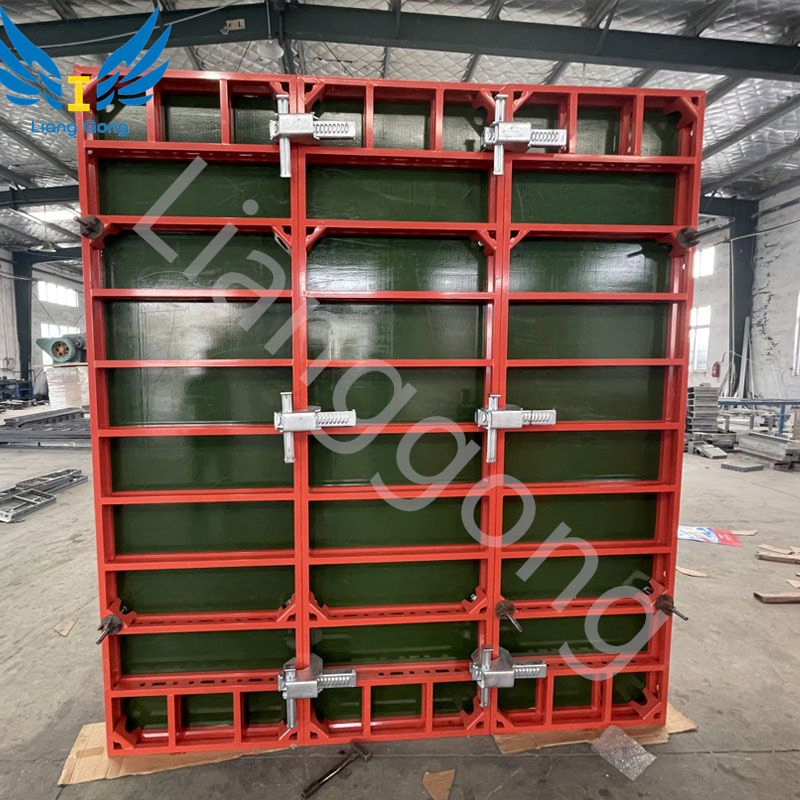 Premium Concrete Aluminum Frame Formwork for Reusable and Adjustable Wall Construction