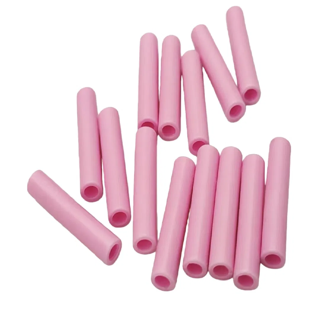 6*3*25mm Textile Machine Parts Alumina Textile Tubing Through Yarn Ceramic Tube