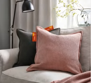 Heated Colorful Fleece Cushion for Home and Office