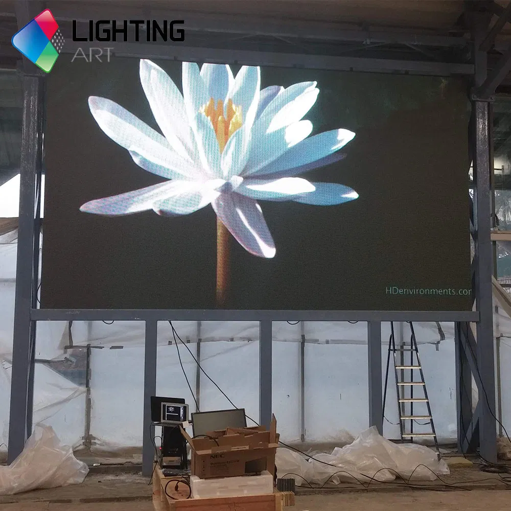 High Quality P3 P3.3 P4 P5 P6 P6.66 P8 P10 HD Outdoor Digital Advertising Video TV LED Display Board Fixed LED Display Screen