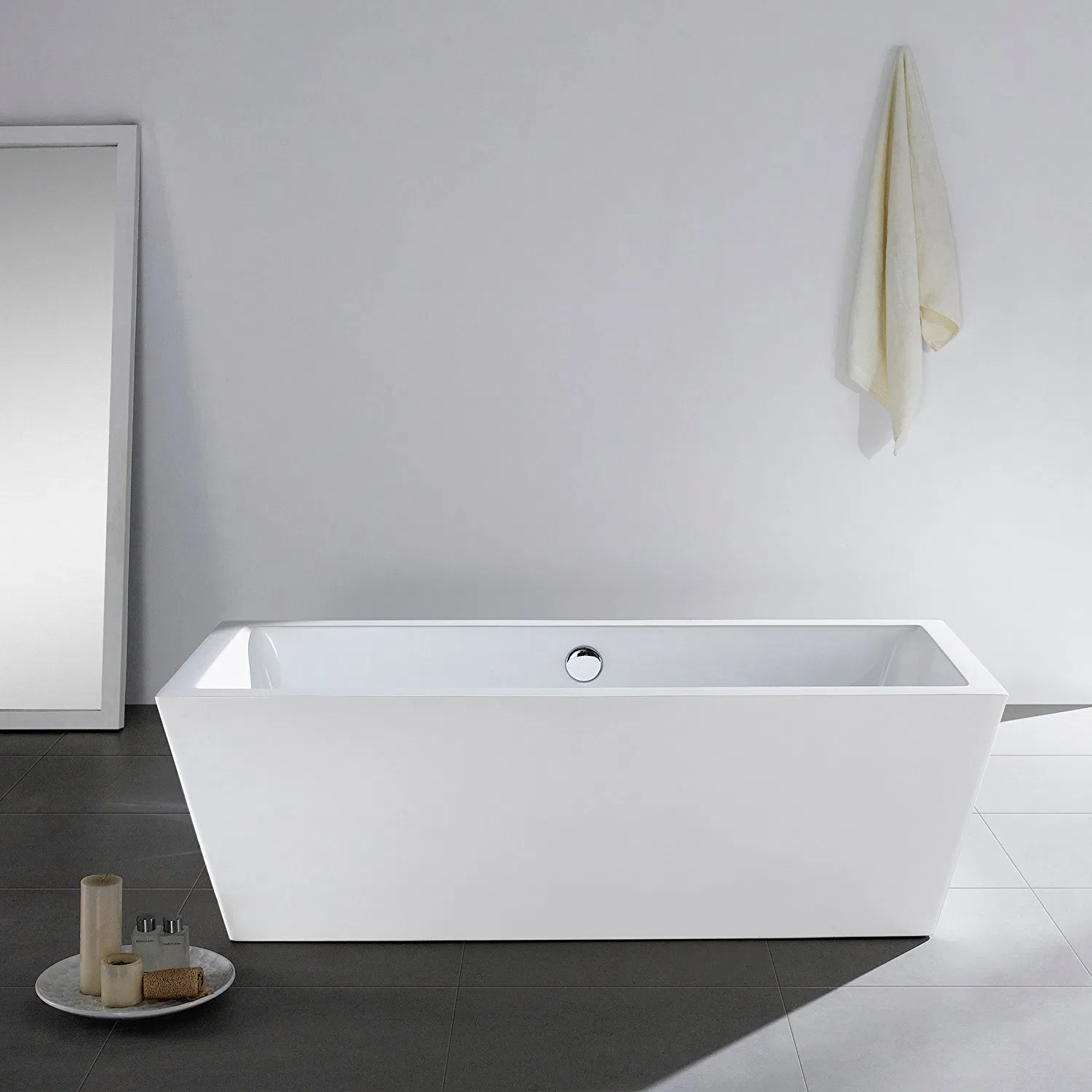 Акриловая ванна PAIKASIE, отдельностоящая