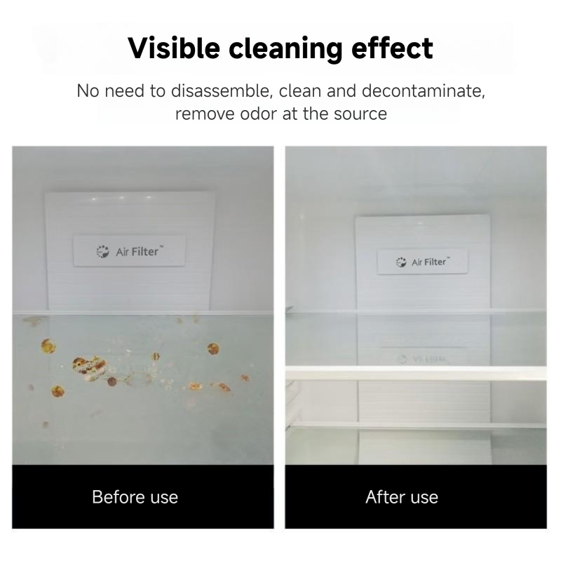 High-Temperature Resistant Antibacterial Easy-to-Use Refrigerator Deodorizer for Fridge Odor Removal