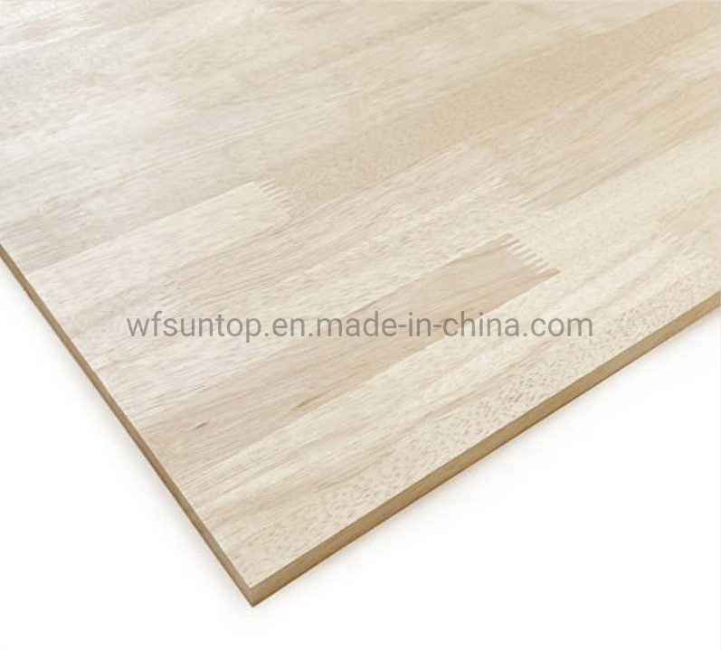 1220*2440*15mm 18mm 24mm 30mm Radiata Pine Finger Jointed Wood Board Rubberwood Finger Joint Laminated Board for Furniture