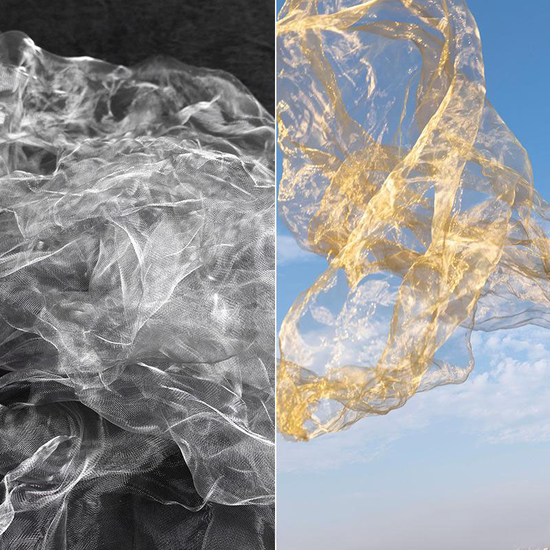 Decorative Props Outdoor Background Fog Net Flower Arrangement Metal Wire Mesh