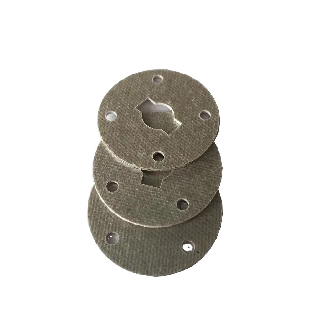 Custom 1mm 35mm High Temperature Insulation Resistance Mica Sheet for Laminated to a 1mm Polyurethane Foam Sheet