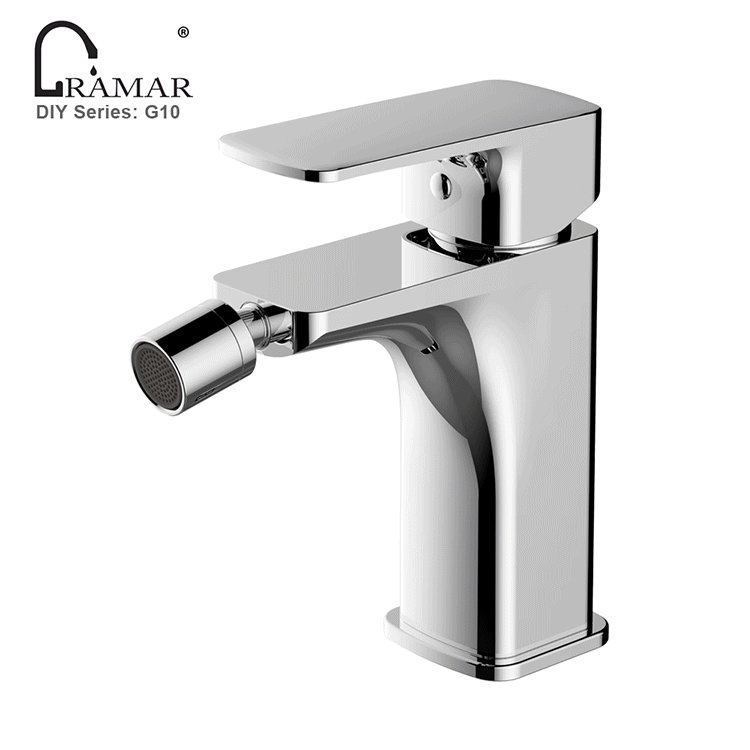 Luxurious European Black Brass Bidet Faucet for Modern Toilets