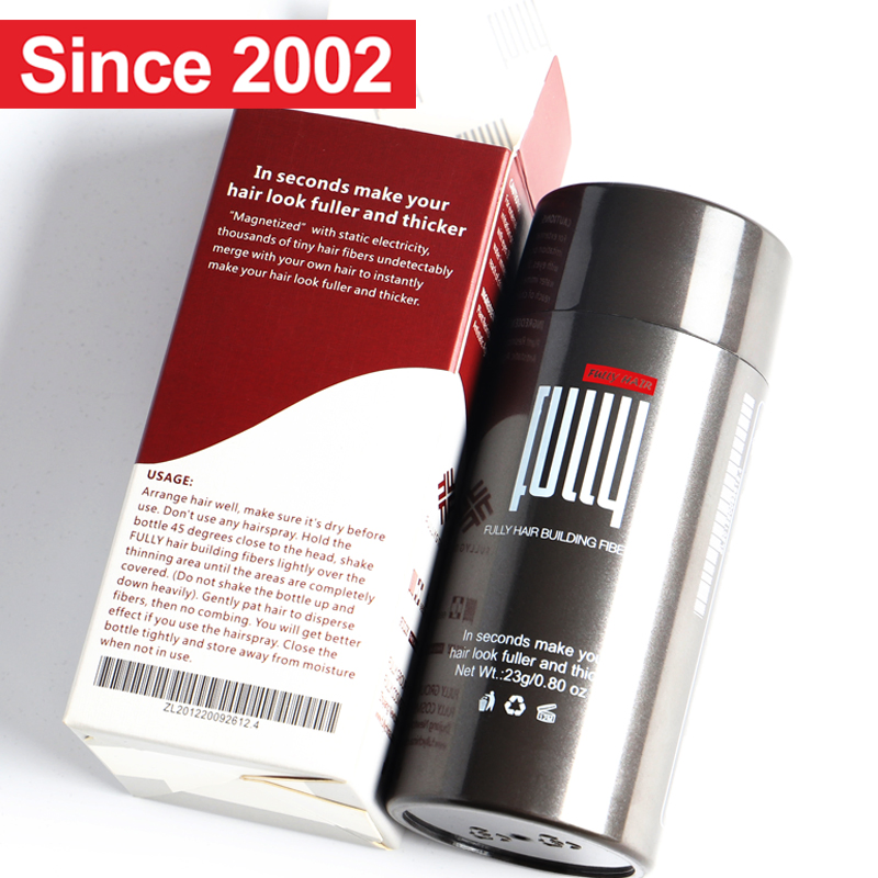 Instant Make Thin Hair Super Thick Fully 18 Colors Hair Fiber