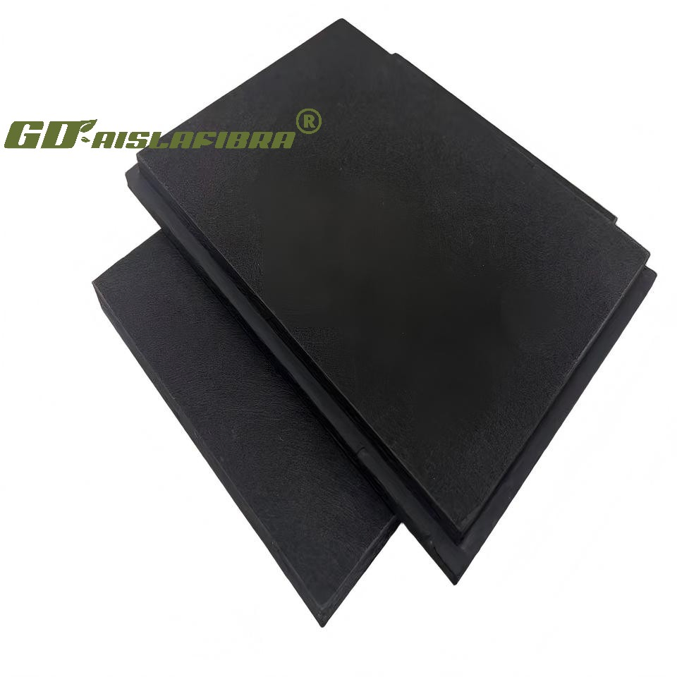 Tegular Edge Black Fiberglass Acoustic Panel Ceiling for Cinemas 1195*1195mm