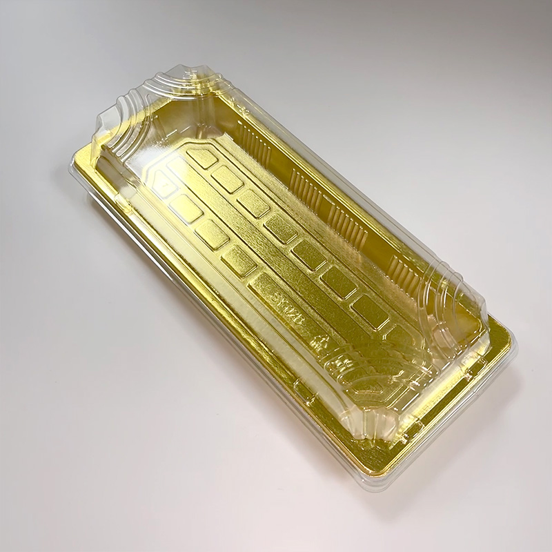 Factory Price Recyclable Plastic Food Container Sushi Bento Box Container