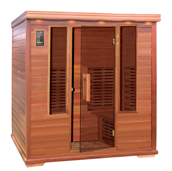 Инфракрасная сауна из канадской тсуги на 1-4 человек