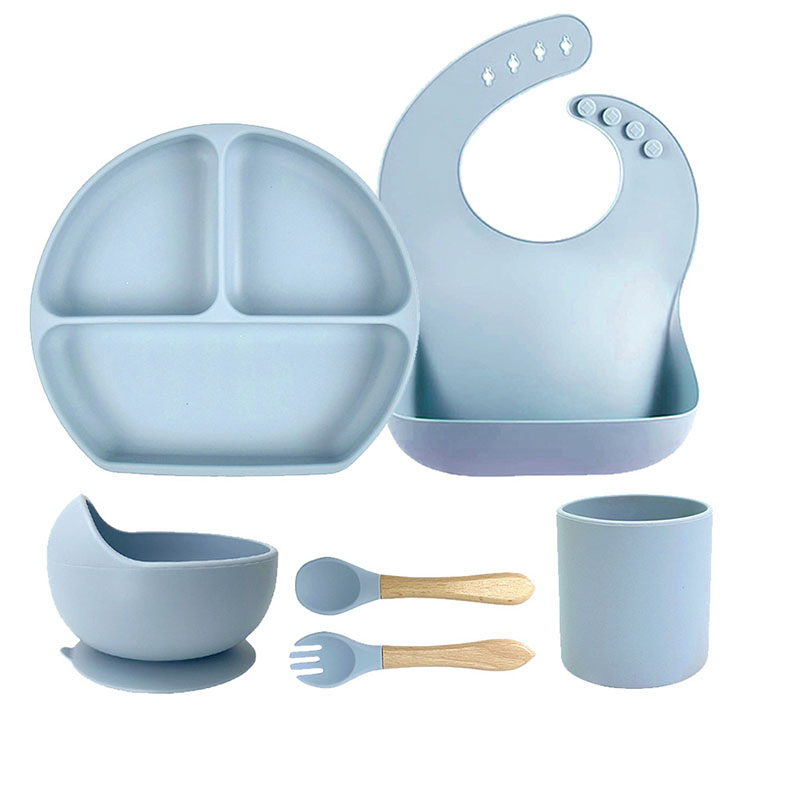 Microwave Safe Silicone Baby Plates for Baby Plates Sets Silicone Feeding