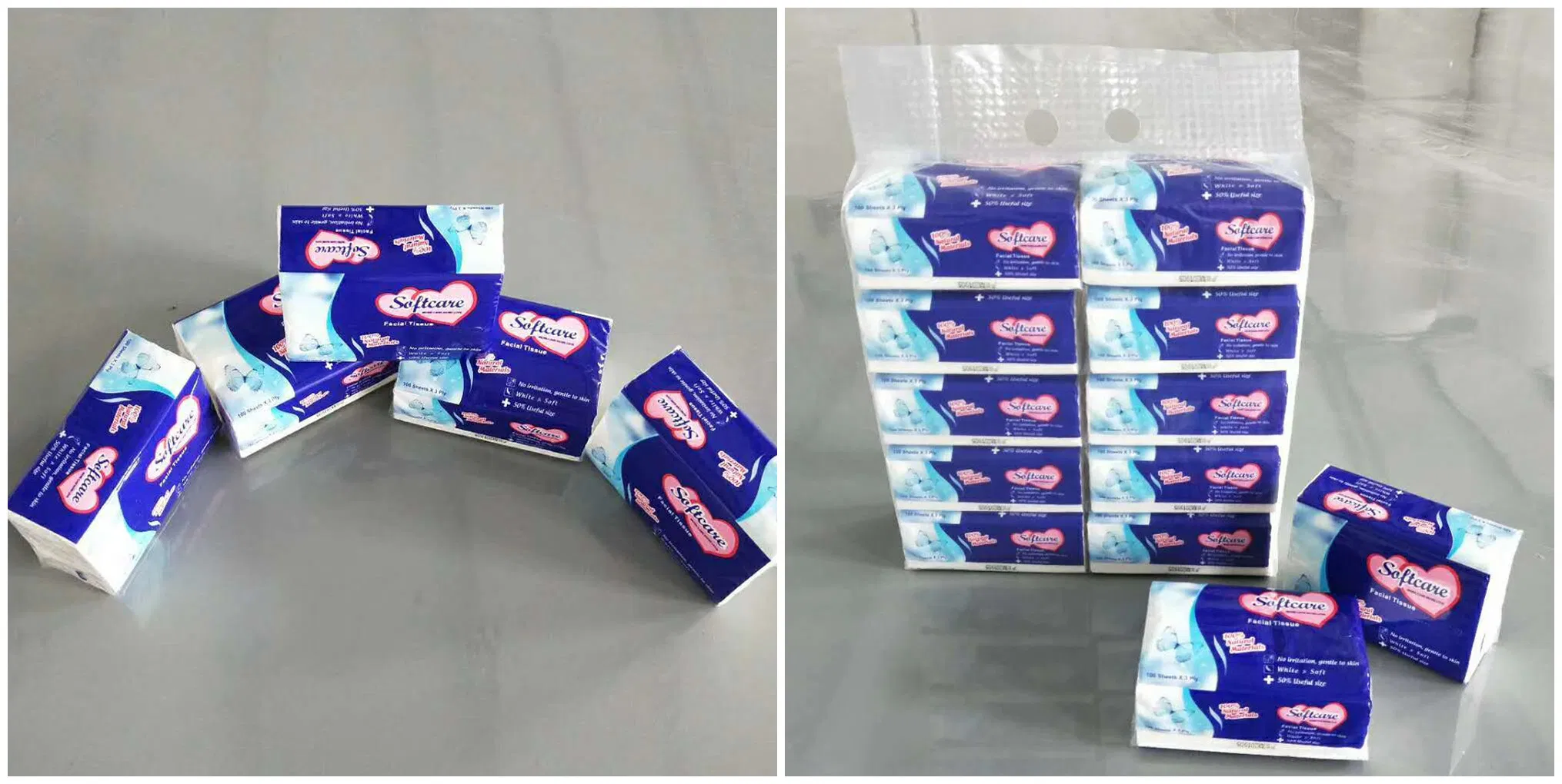 Factory High Quality Custom 2ply /3ply /4ply /5ply Cheap Soft Virgin Wood Pulp Paper Pocket Facial Tissue Paper for Home /Office /Hotel