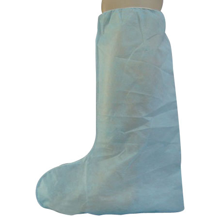 PVC Wateproof Blue Shoe Cover