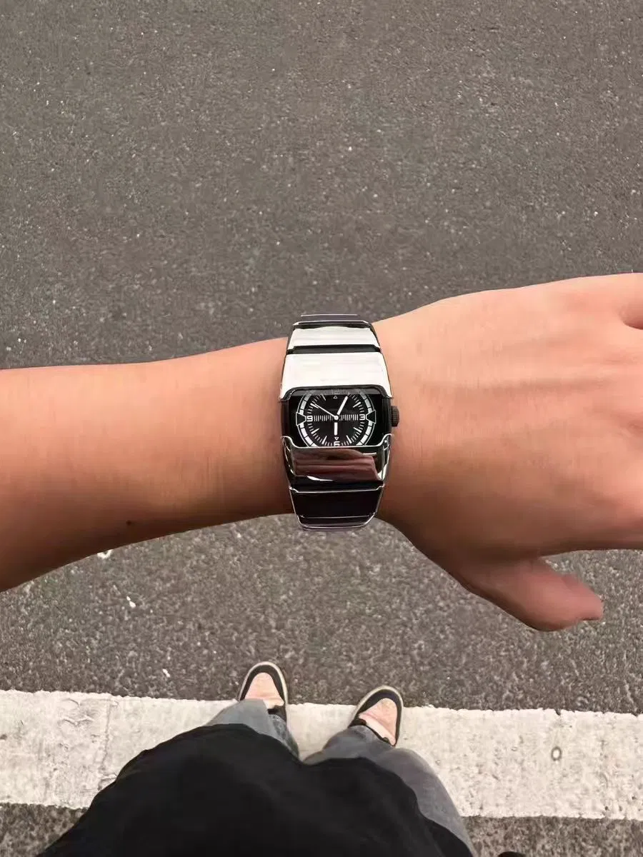 Y2 Fashion Square Quartz Watch Luminous Matte Couple Watch Customizable Logo