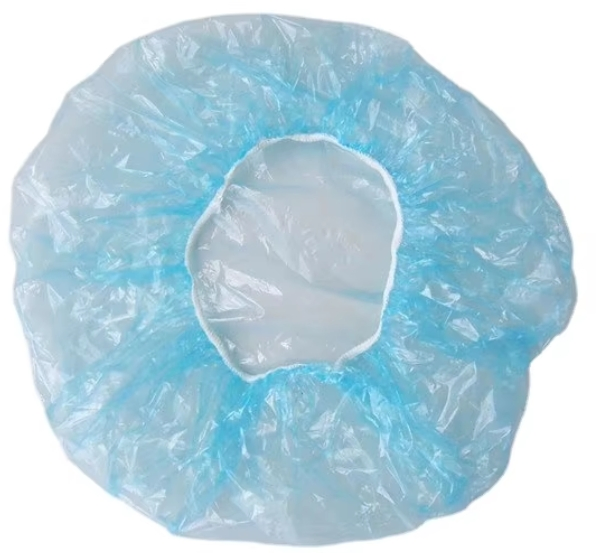 Disposable Safety Products Hair Net Strip Cap Mob Shower Cap