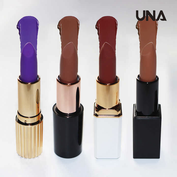 Make Your Own None Sticky Lip Glaze Matte Lipstick Waterproof Mineral Customized Lip Makeup