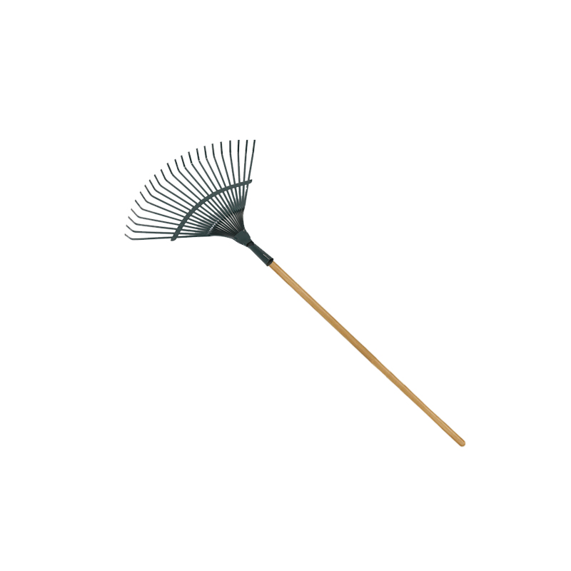 Hautine R114 Lawn Rake with Wood Handle