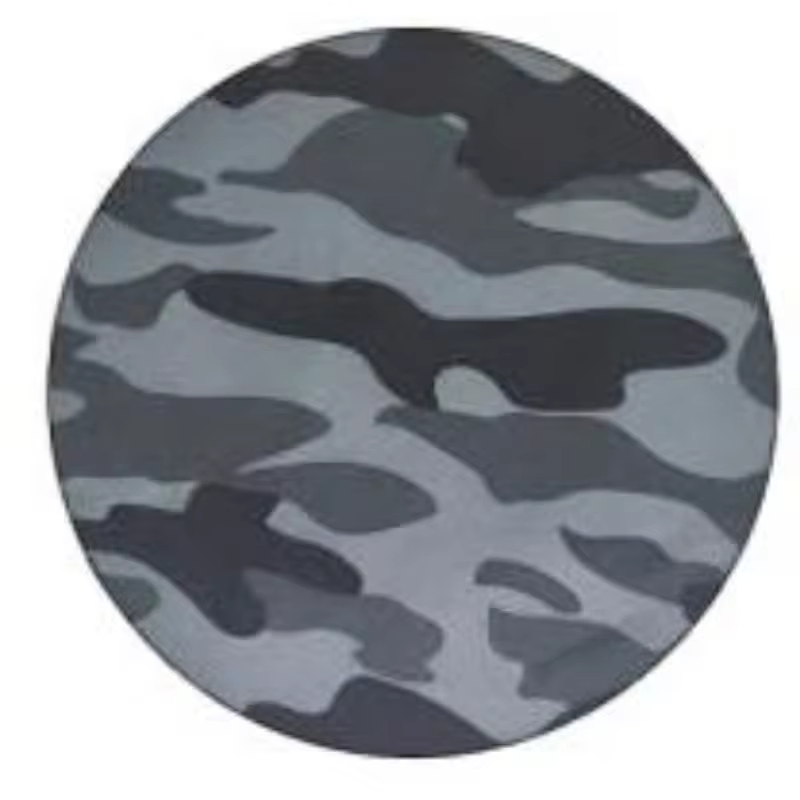 High-Quality Camouflage Double Layer Waterproof Bath Hat Reusable Smooth Elastic Shower Cap