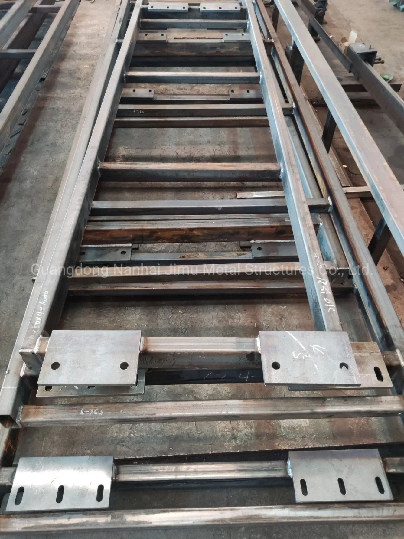 Hot DIP Galvanized Light Metal Structure Welded Carbon Mild Steel Frame