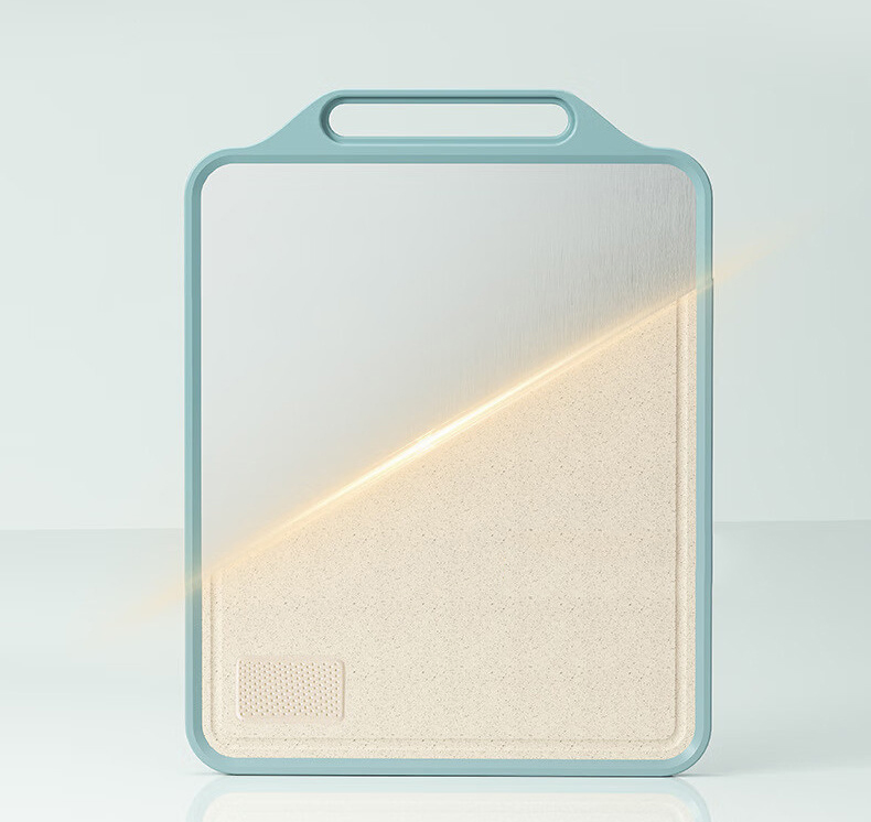 Household Double-Sided Anti-Slip and Mildew-Proof Cutting Board Kitchen Fruit Antibacterial Stainless Steel Wholesale