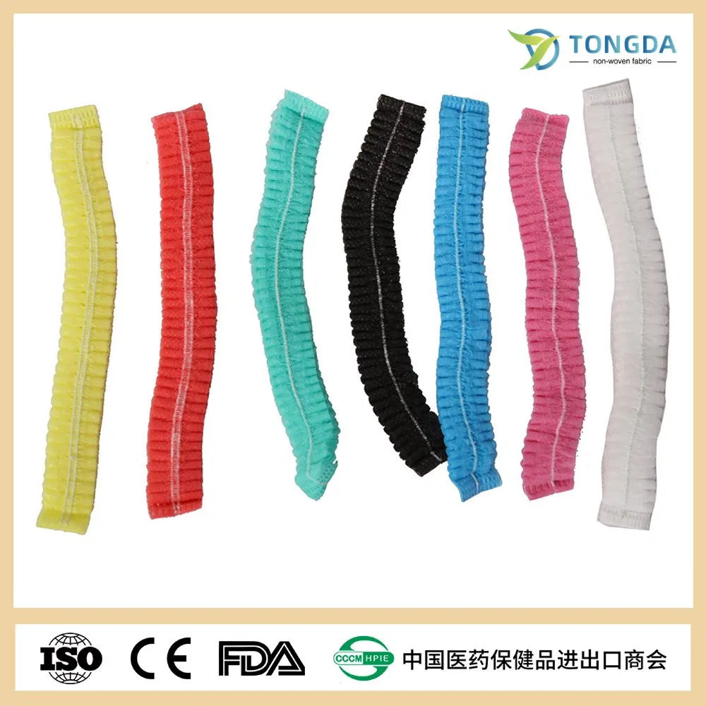 Factory Price beauty labs PP Non-woven Double Elastic Clip Caps