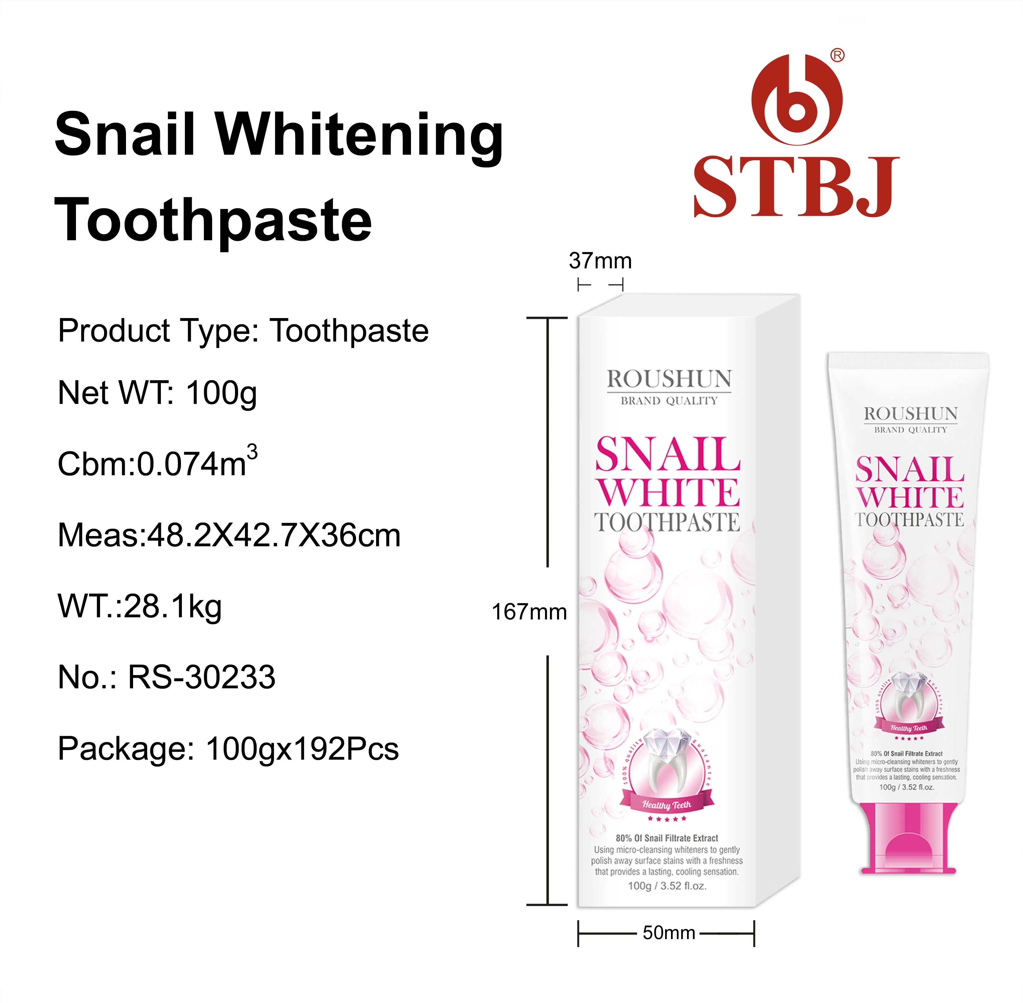 Dr. Daver Snail White Toothpaste Activated Teeth Whitening