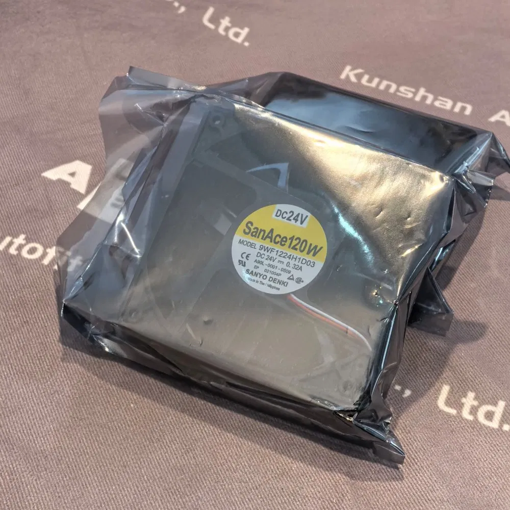 New Original SANYO Denki 9wf1224h1d03 Sanace120W DC24V Round-DC Axial Fan