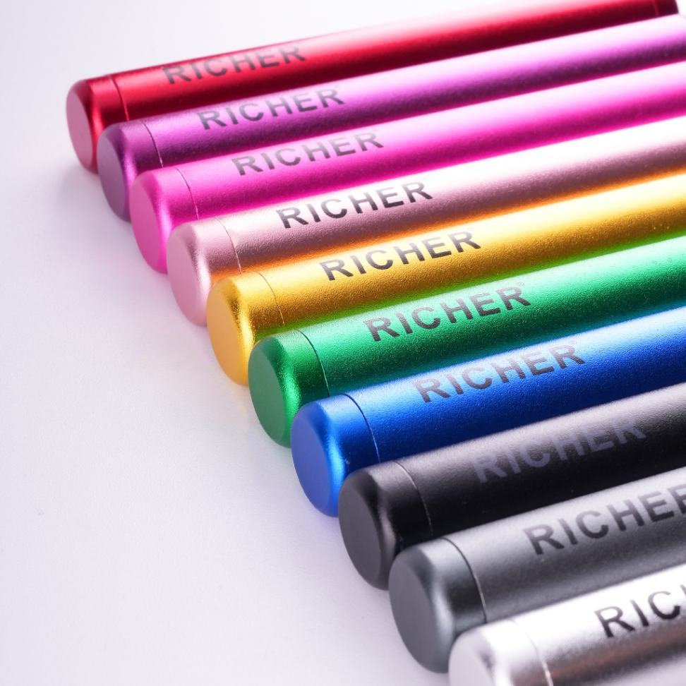 Wholesale Custom Portable Pre Roll Tube Aluminum Alloy Storage Tube Container